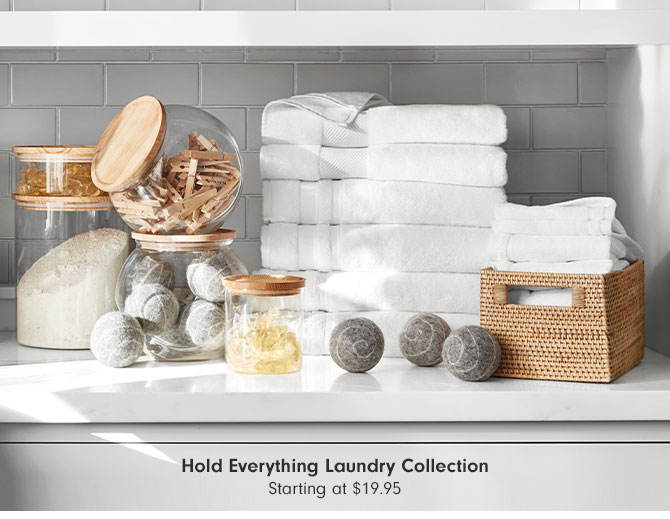 Hold Everything Laundry Collection Starting at $19.95