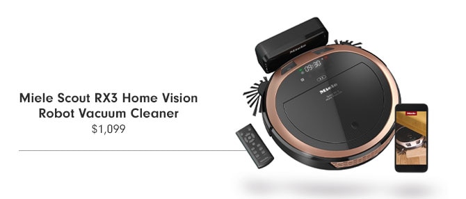 Miele Scout RX3 Home Vision Robot Vacuum Cleaner $1,099