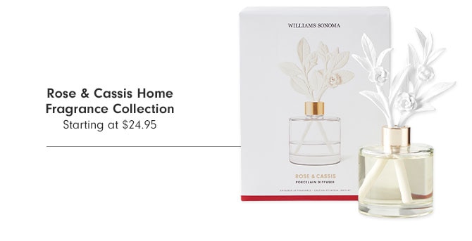 Rose & Cassis Home Fragrance Collection Starting at $24.95