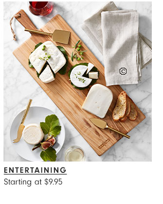 Entertaining Starting at $9.95