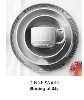 Dinnerware Starting at $35