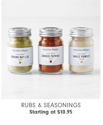 Rubs & Seasonings Starting at $10.95