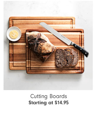 Cutting Boards Starting at $14.95