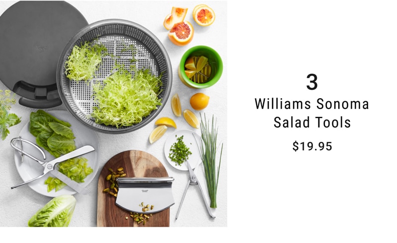 3 - Williams Sonoma Salad Tools - $19.95