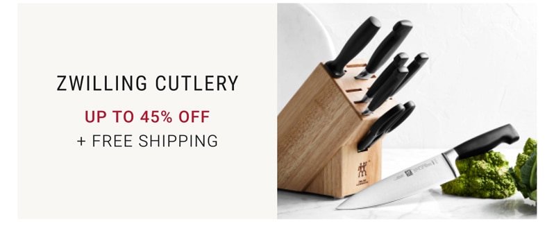 ZWILLING CUTLERY - UP TO 45% OFF + FREE SHIPPING