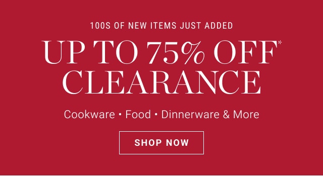 100S OF NEW ITEMS JUST ADDED WM 7570 QURIR CLEARANCE Cookware Food - Dinnerware More SHOP NOW 