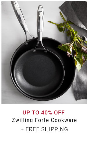 Up to 40% Off Zwilling Forte Cookware + free shipping