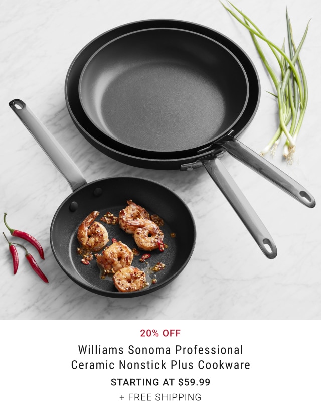 Williams Sonoma's Warehouse Sale Includes Cookware Essentials from