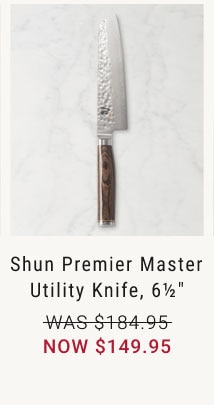 Shun Premier Master Utility Knife, 6½" NOW $149.95