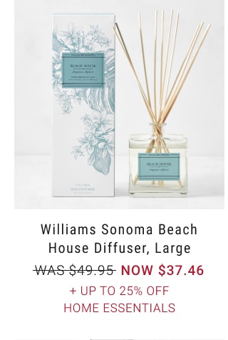 Williams Sonoma Beach House Diffuser, Large - NOW $37.46 + Up to 25% Off home essentials