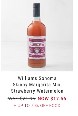 Williams Sonoma skinny Margarita Mix, Strawberry-Watermelon - NOW $17.56 + Up to 70% Off food