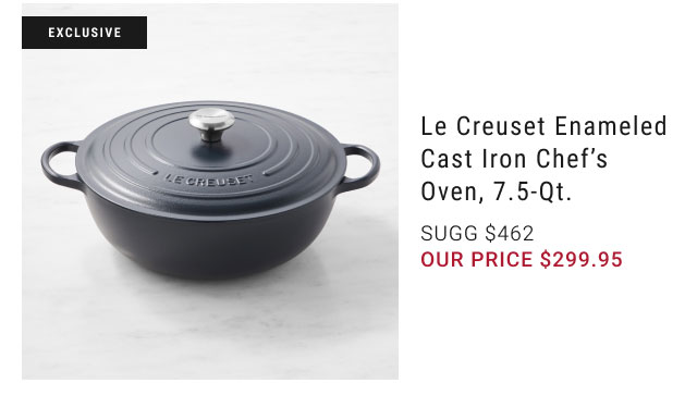 NEW! Introducing the Le Creuset Chef's Oven - Williams Sonoma