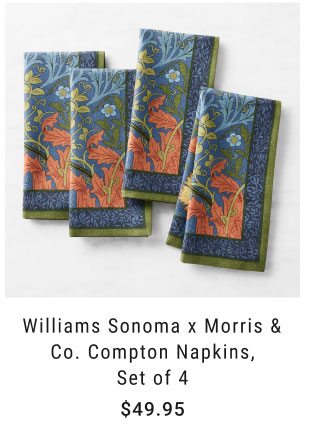 Williams Sonoma x Morris & Co. Salad Plates, Set of 4