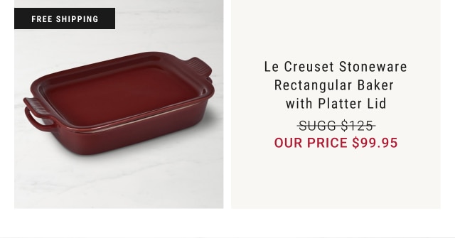 Williams Sonoma Le Creuset San Francisco Stoneware Loaf Pan