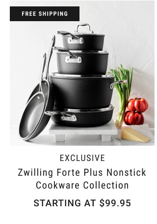 Zwilling Forte Nonstick 10-Piece Cookware Set | Williams Sonoma