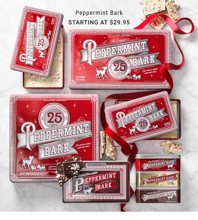 Peppermint Bark Starting at $29.95