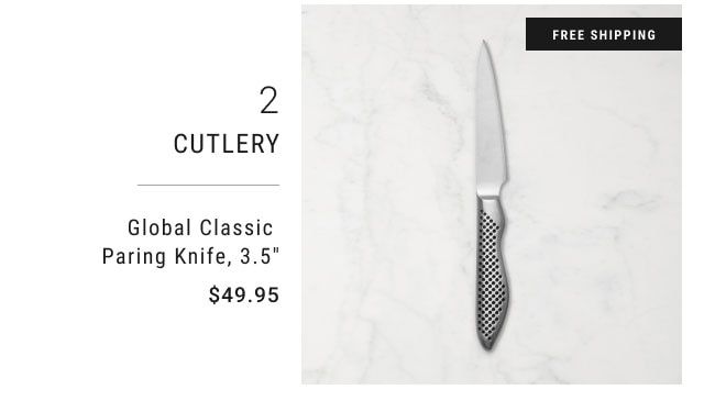 2 - Cutlery - Global Classic Paring Knife, 3.5" - $49.95