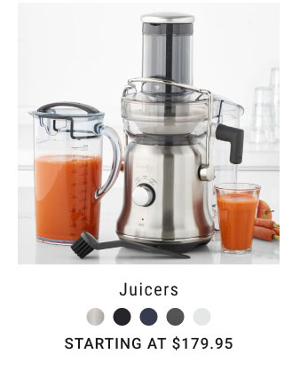 Juicers Starting at $179.95