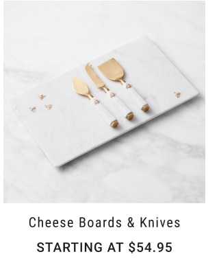 Cheese Boards & knives - Starting at $54.95