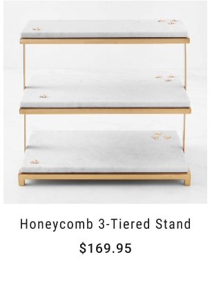 Honeycomb 3-Tiered Stand - $169.95