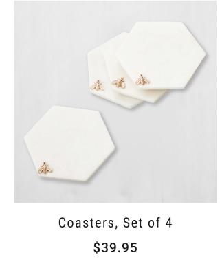 Coasters, Set of 4 - $39.95