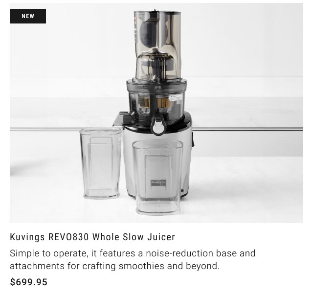 Kuvings REVO830 Whole Slow Juicer - $699.95