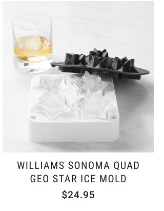 Williams Sonoma Quad Geo Star Ice Mold - $24.95