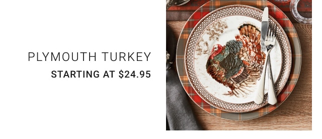 Plymouth Turkey - Starting at $24.95