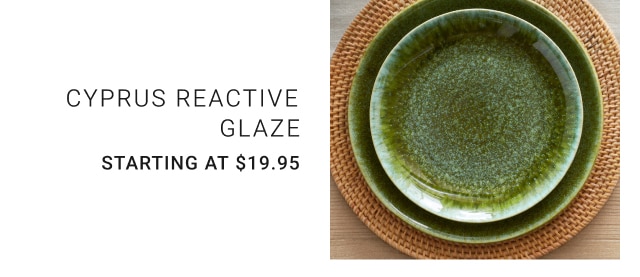 Cyprus Reactive Glaze - Starting at $19.95