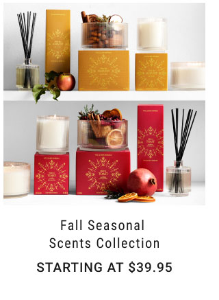 Fall Seasonal Scents Collection Starting at $39.95