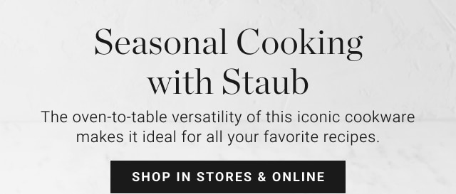 Seasonal Cooking with Staub - shop in stores & online