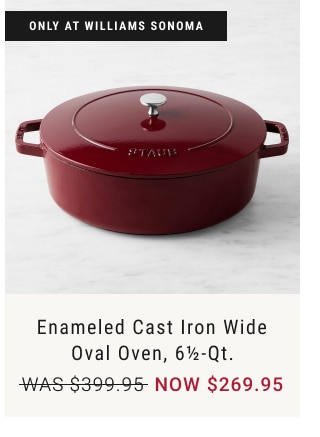 Williams-Sonoma - Holiday 2019 - Staub Enameled Cast Iron Demi French Oven,  3 1/4-Qt., Grenadine