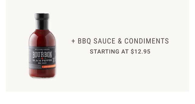 + BBQ Sauce & Condiments - Starting at $12.95