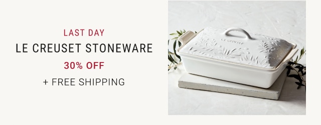 Le Creuset Stoneware - 30% Off + Free Shipping