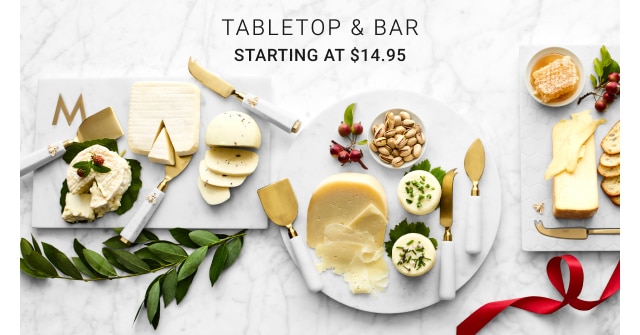 tabletop & bar - Starting at $9.95