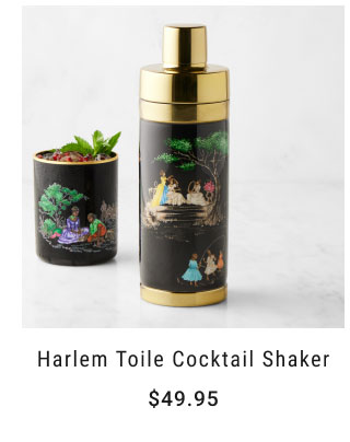 Harlem Toile Cocktail Shaker - $49.95