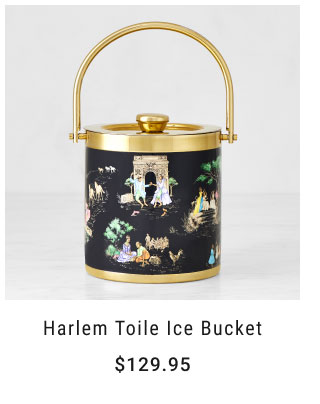 Harlem Toile Ice Bucket - $129.95