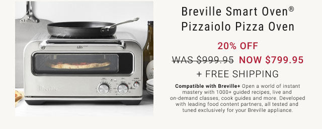 Breville Smart Oven® Pizzaiolo Pizza Oven Now $799.95 + Free Shipping