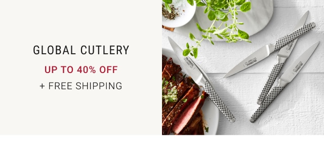 Global Cutlery - up to 40% off + Free Shipping