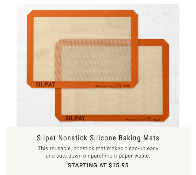 Silpat Nonstick Silicone Baking Mats Starting at $15.95