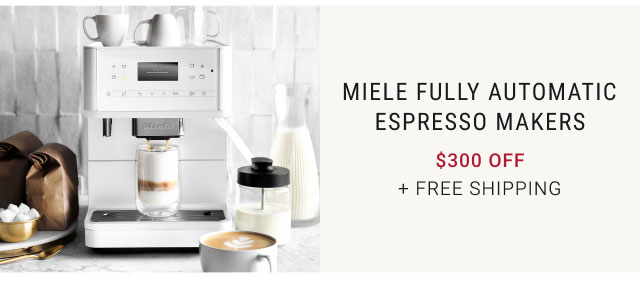 Miele Fully Automatic Espresso Makers $300 off + Free Shipping