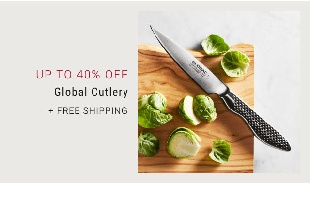 Up to 40% Off Global Cutlery + free shipping