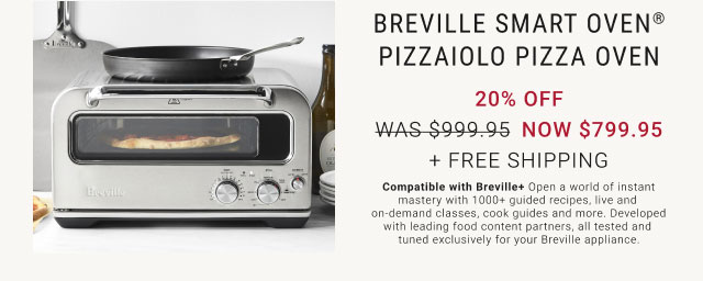 Breville Smart Oven® Pizzaiolo Pizza Oven Now $799.95 + Free Shipping