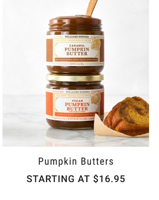 Pumpkin Butters - Starting at $16.95