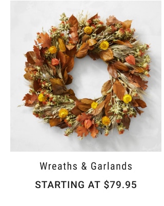 Wreaths & Garlands - Starting at $79.95