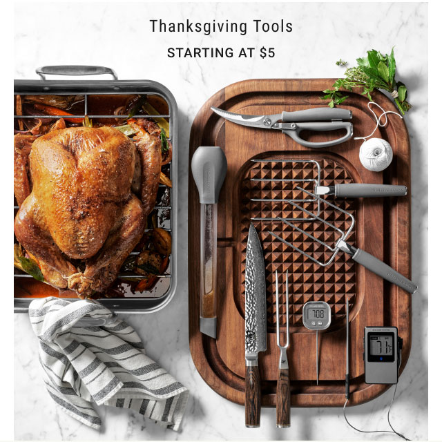 Thanksgiving Tools Starting at $5