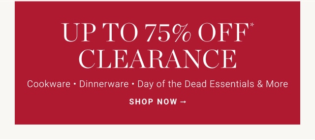 75% Off Clearance - Shop Now