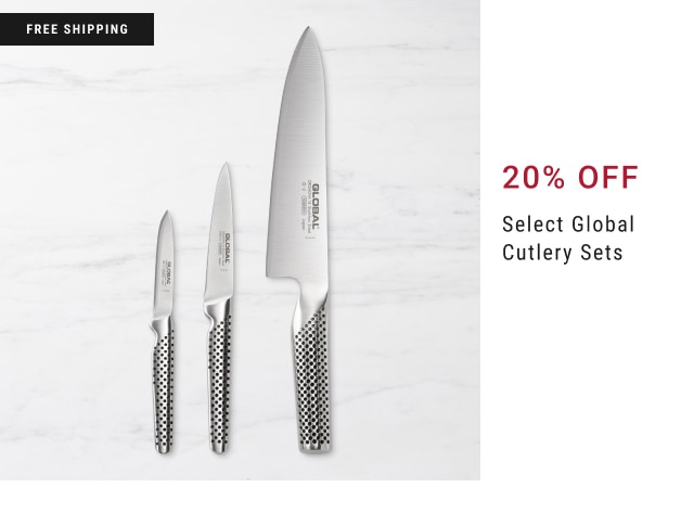 20% Off Select Global Cutlery Sets