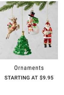 Ornaments - Starting at $9.95