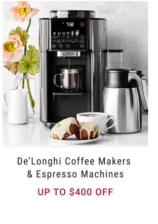 De’Longhi Coffee Makers & Espresso Machines Up to $300 off